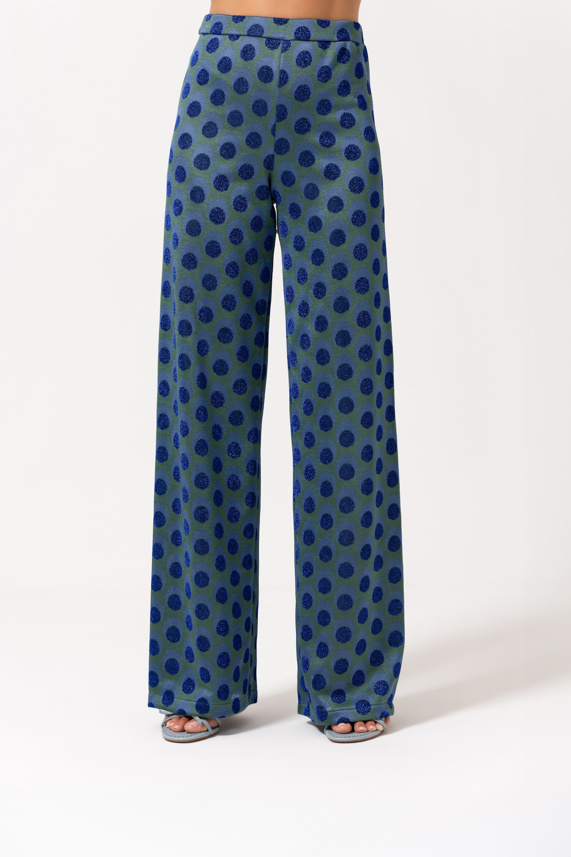 Pantalone jacquard