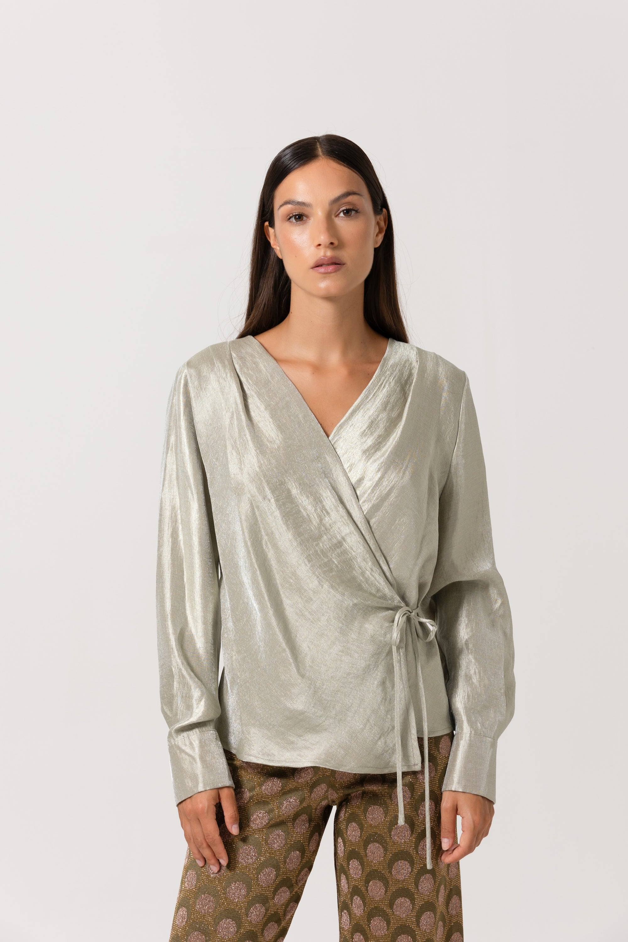 Camicia incrocio mirror