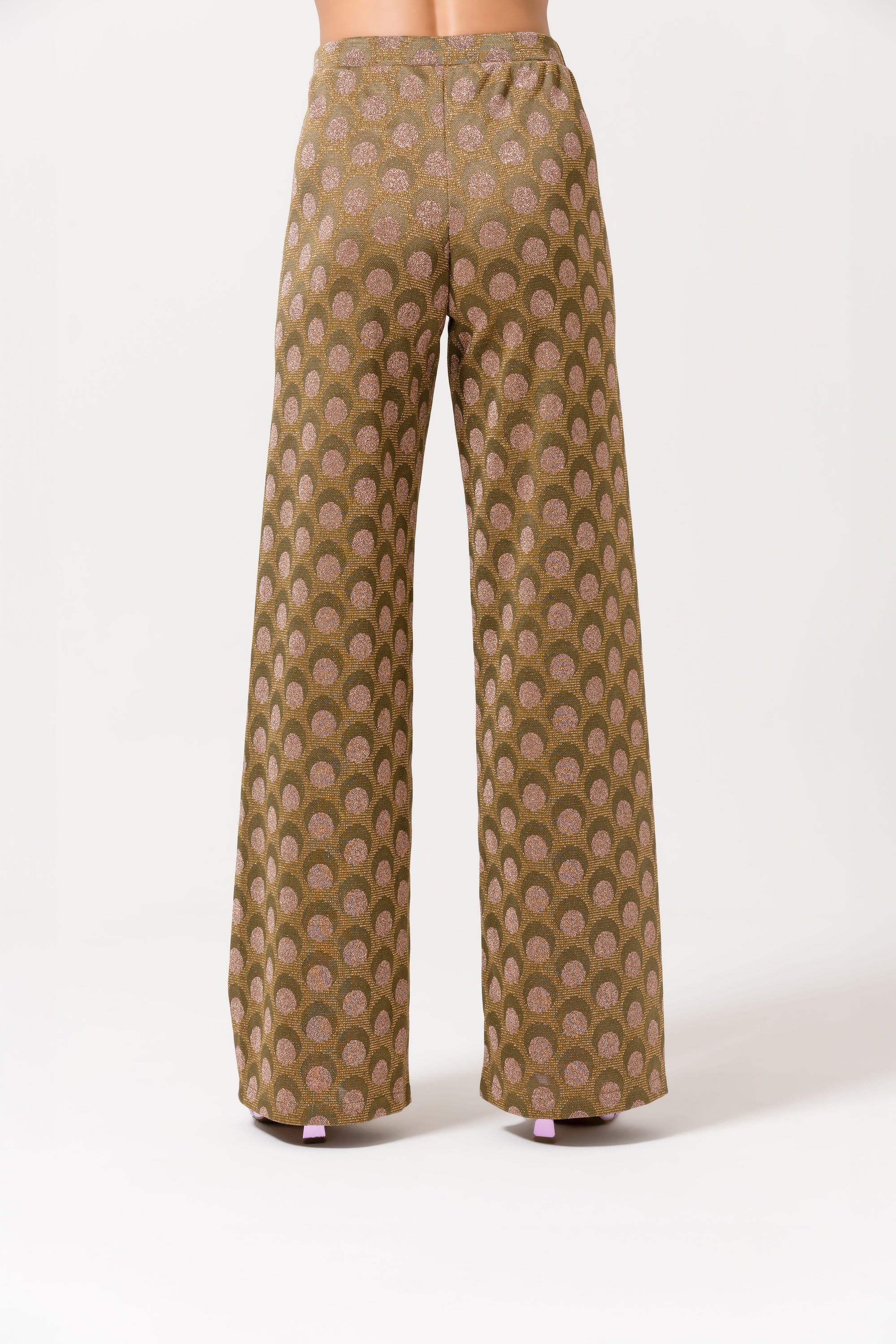 Pantalone jacquard