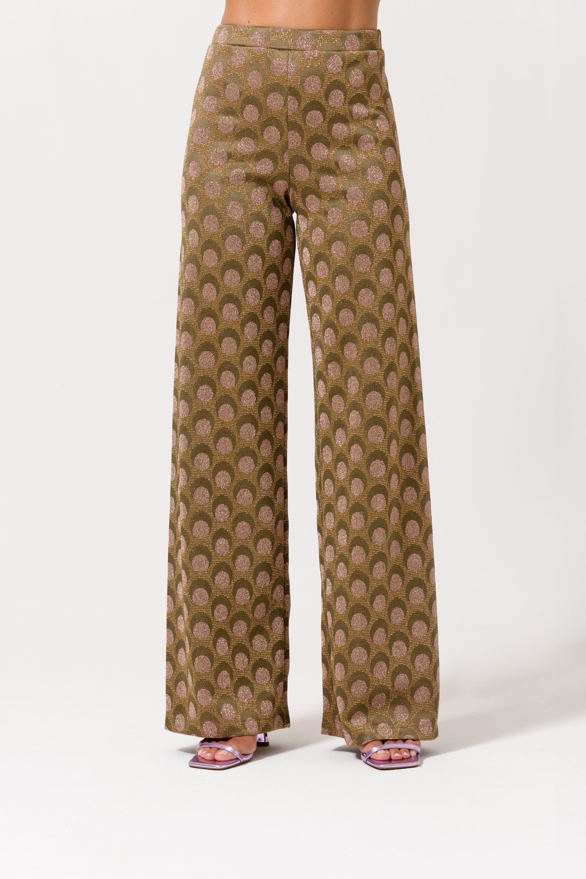 Pantalone jacquard