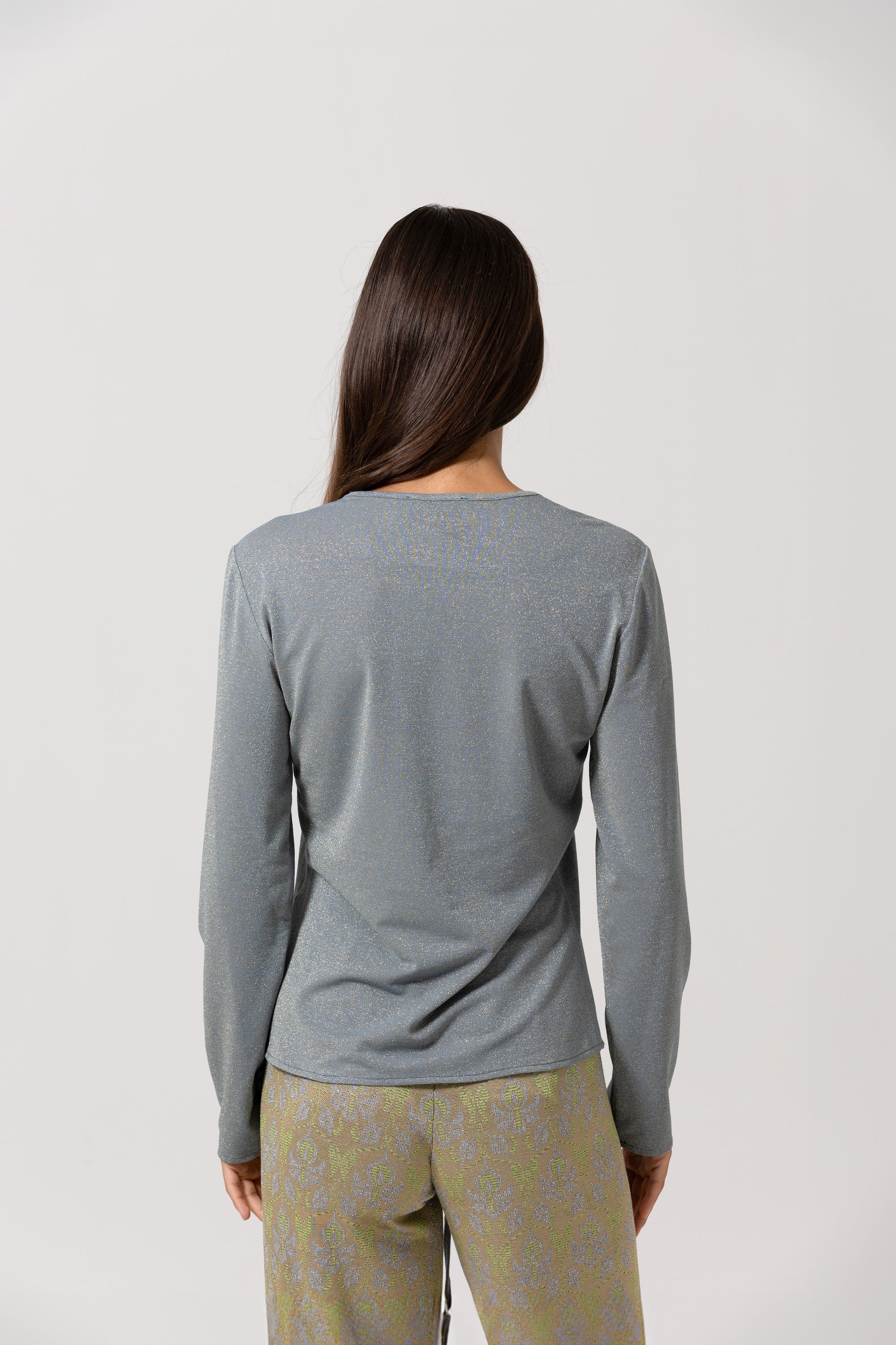 Camicia fiocchi lurex