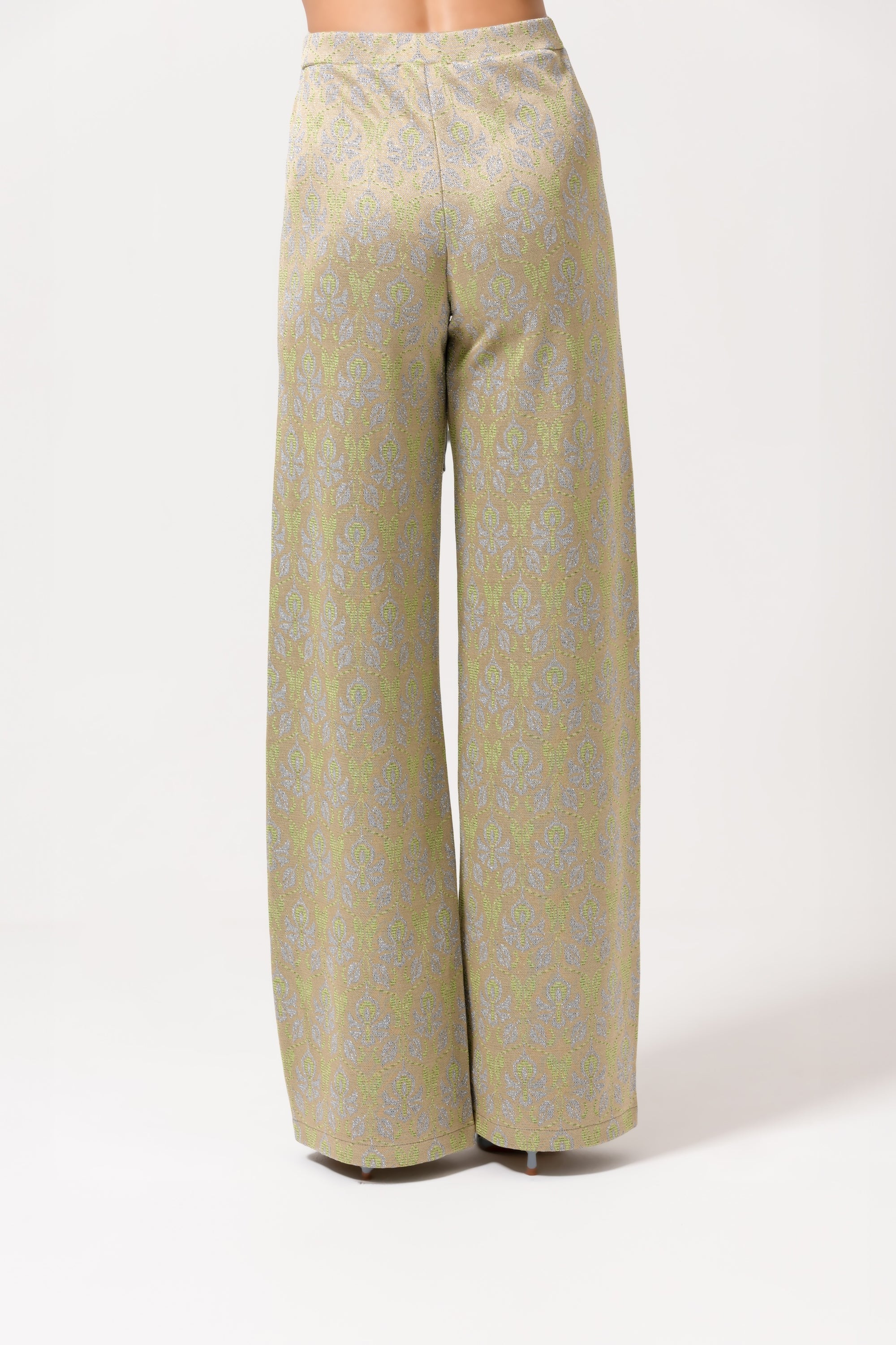 Pantalone jacquard