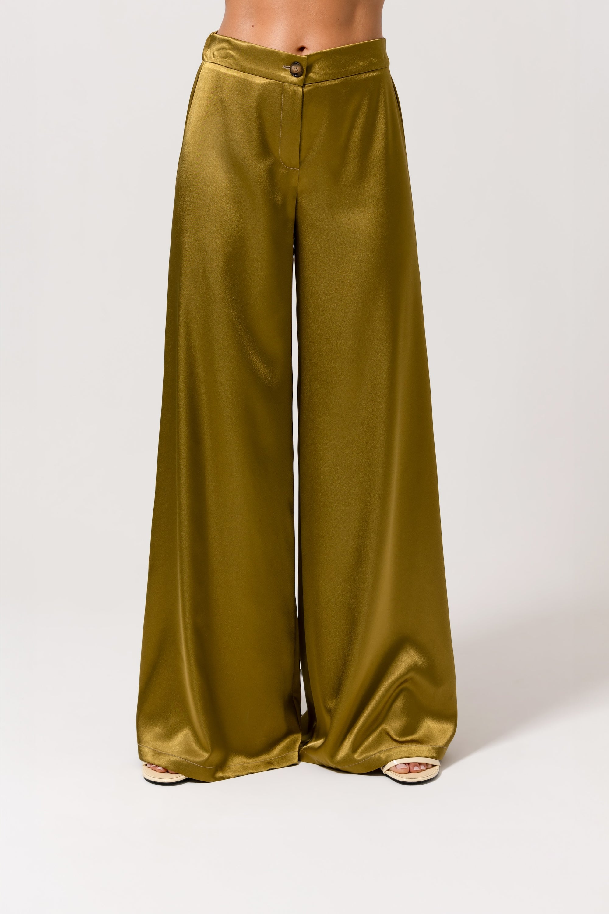 Pantalone palazzo raso