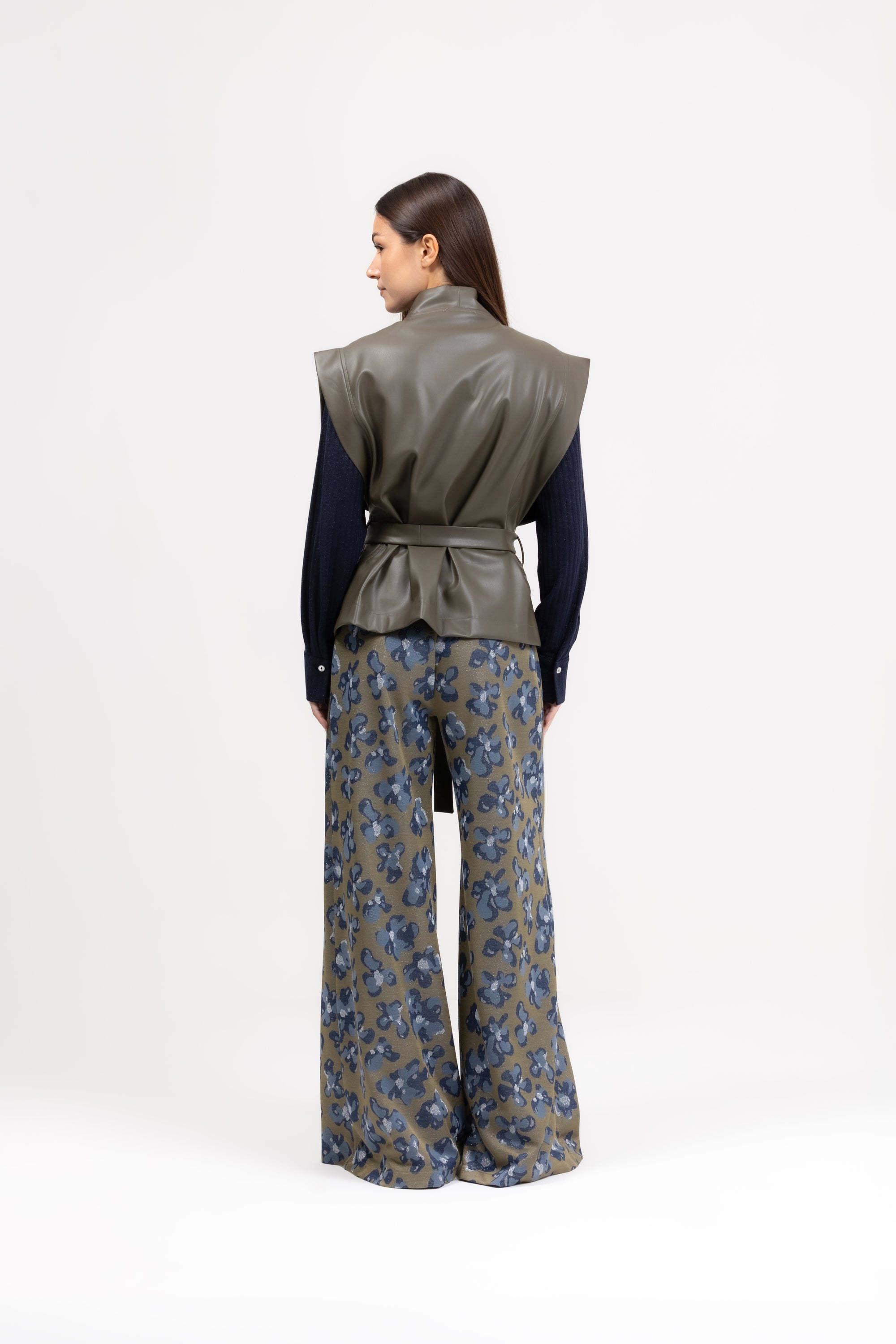 Pantalone jacquard