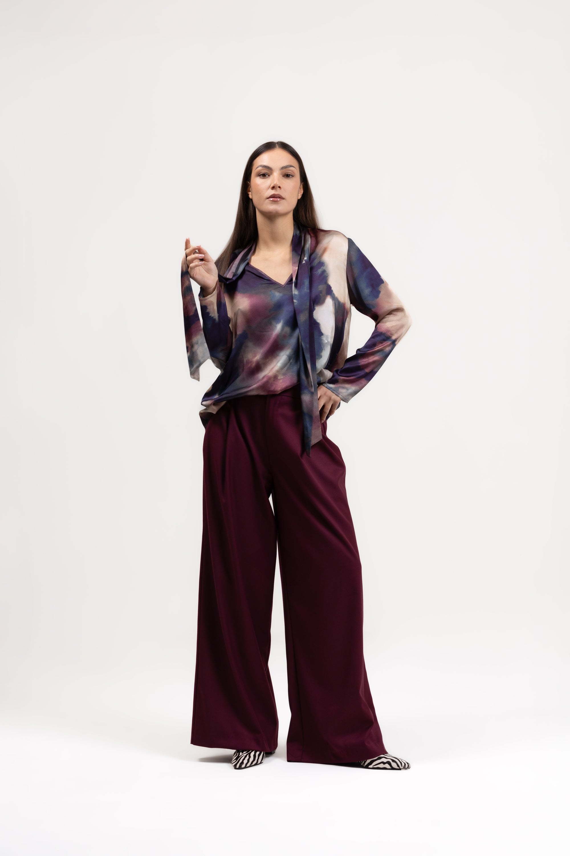 Blusa stampa