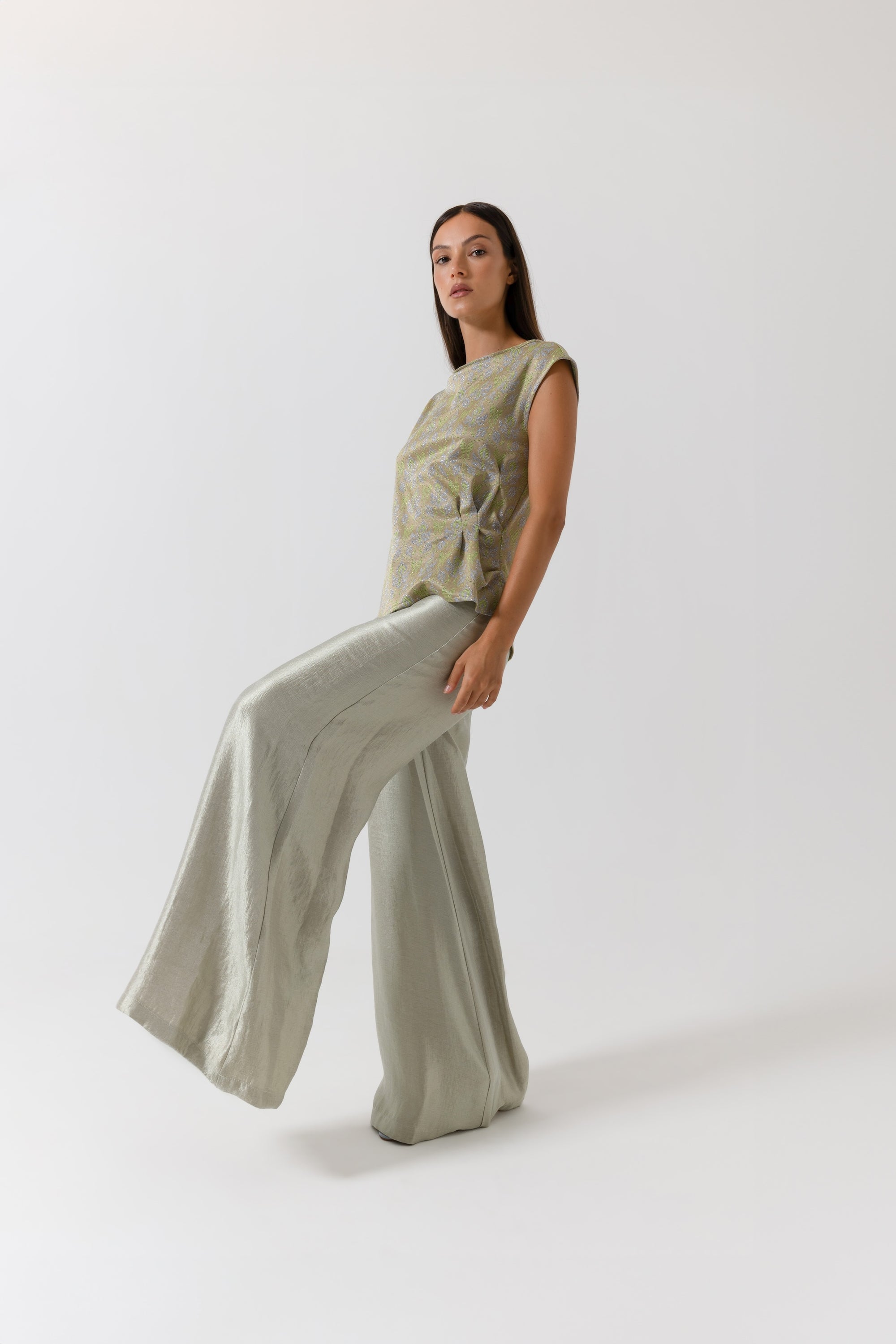 Blusa jacquard