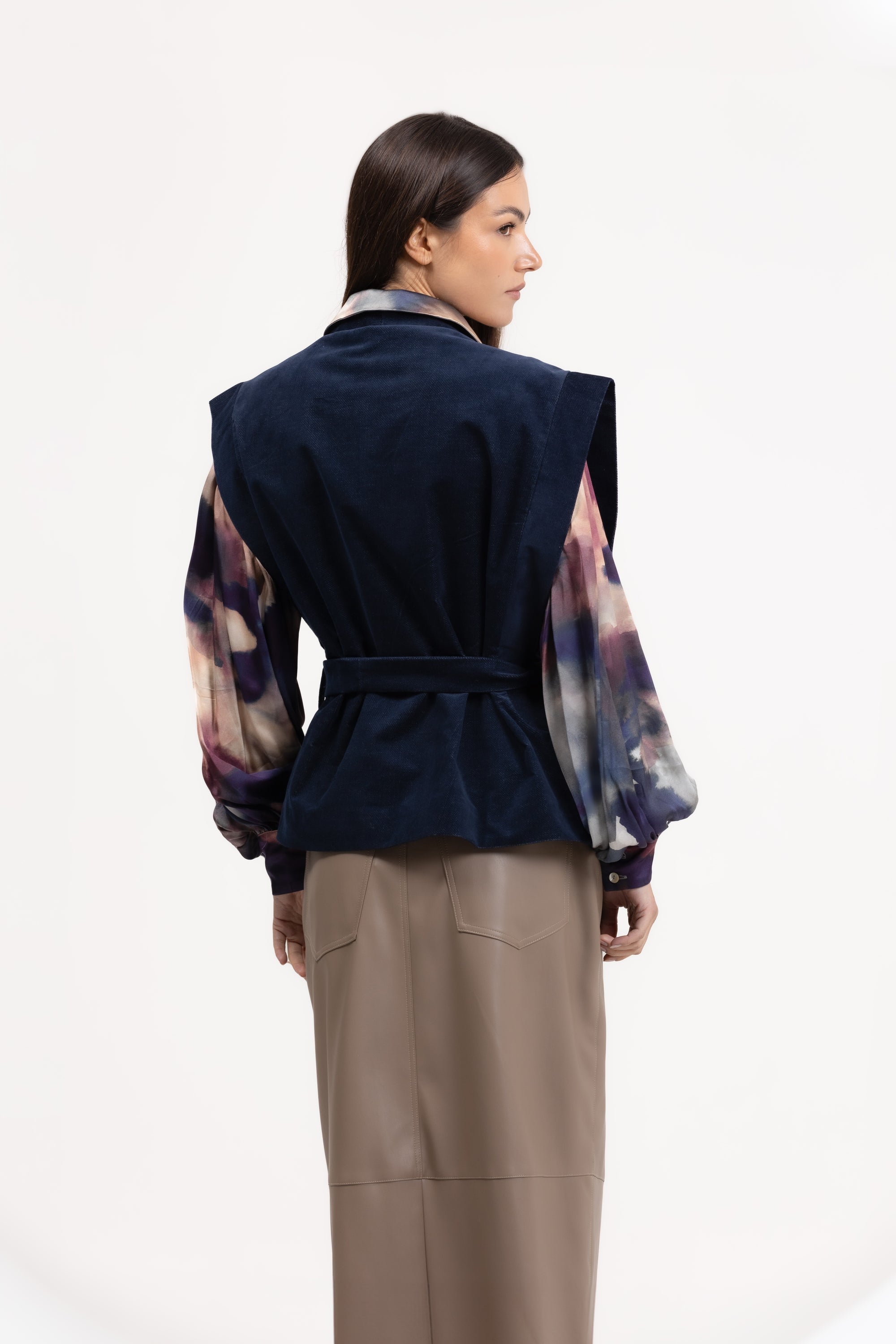 Gilet velvet jeans
