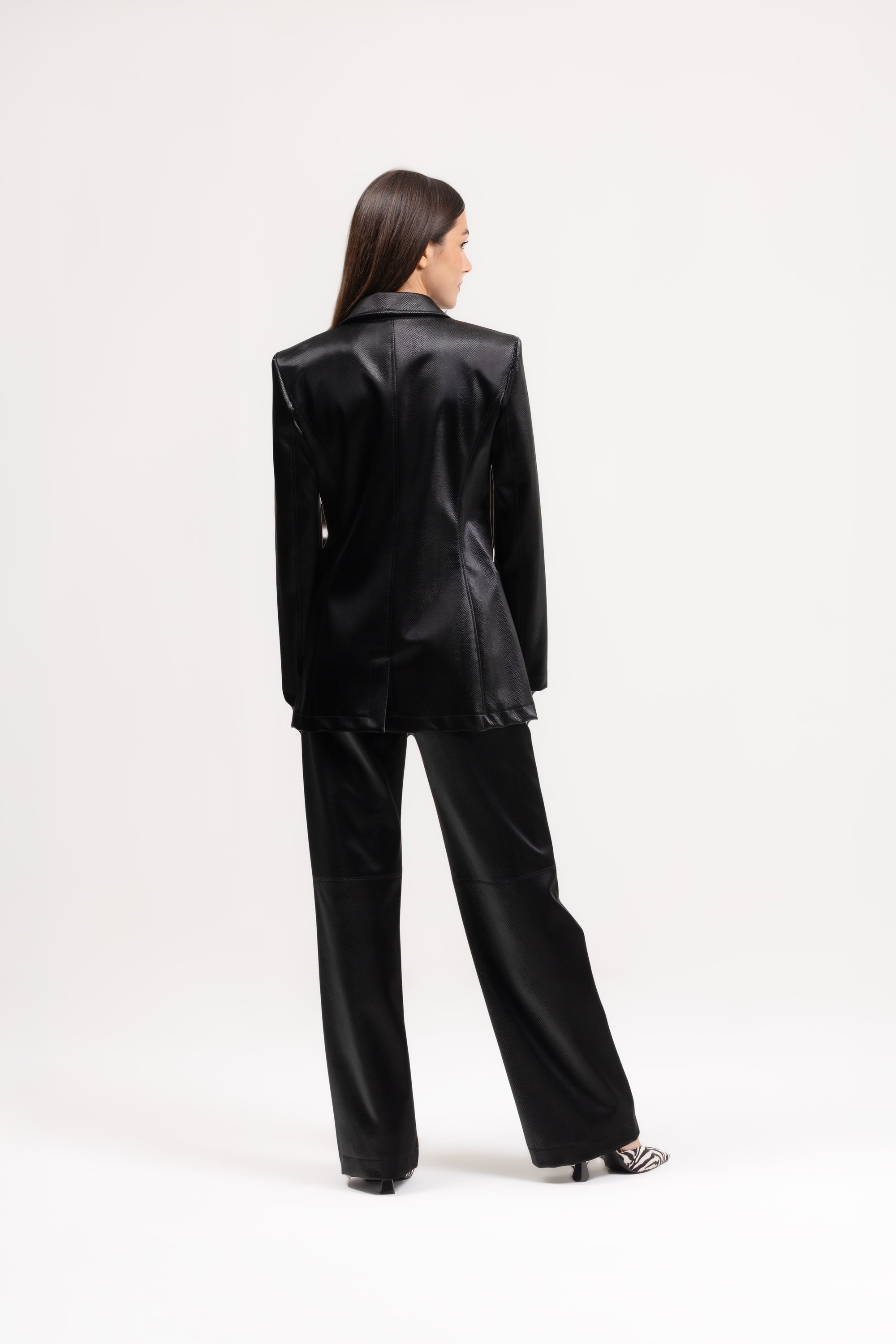 Blazer similpelle