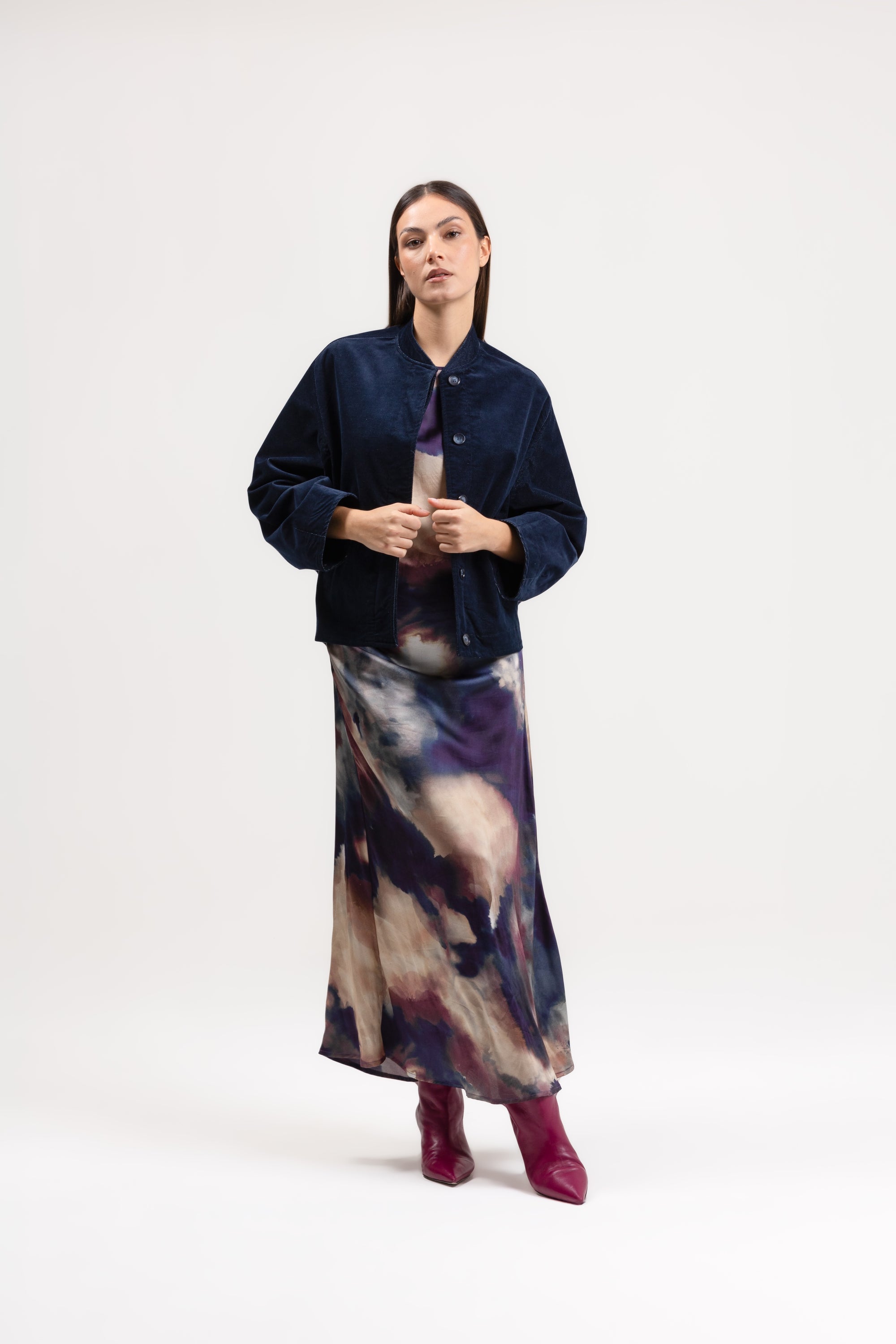 Bomber velvet jeans