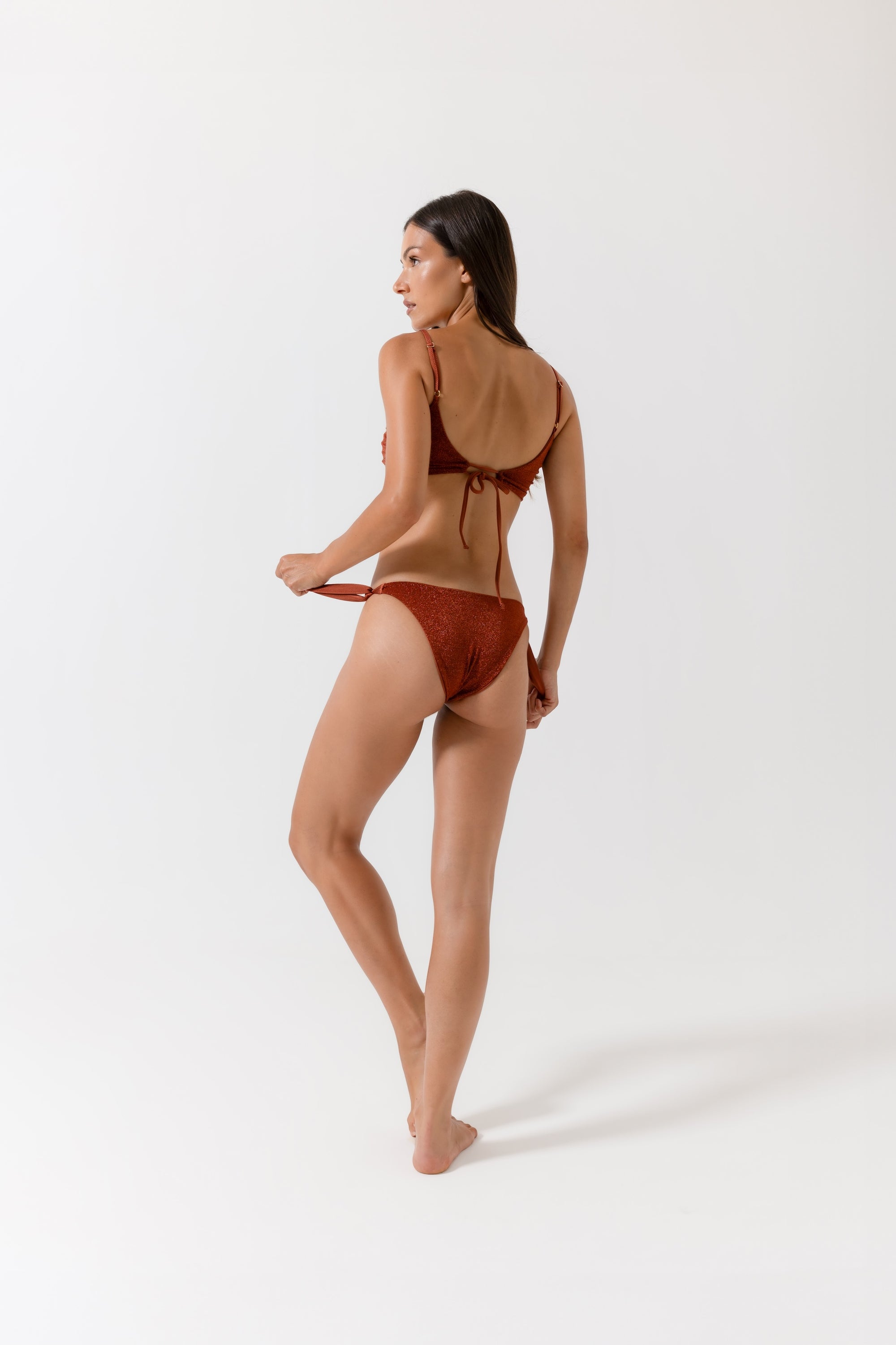 Brassier lurex
