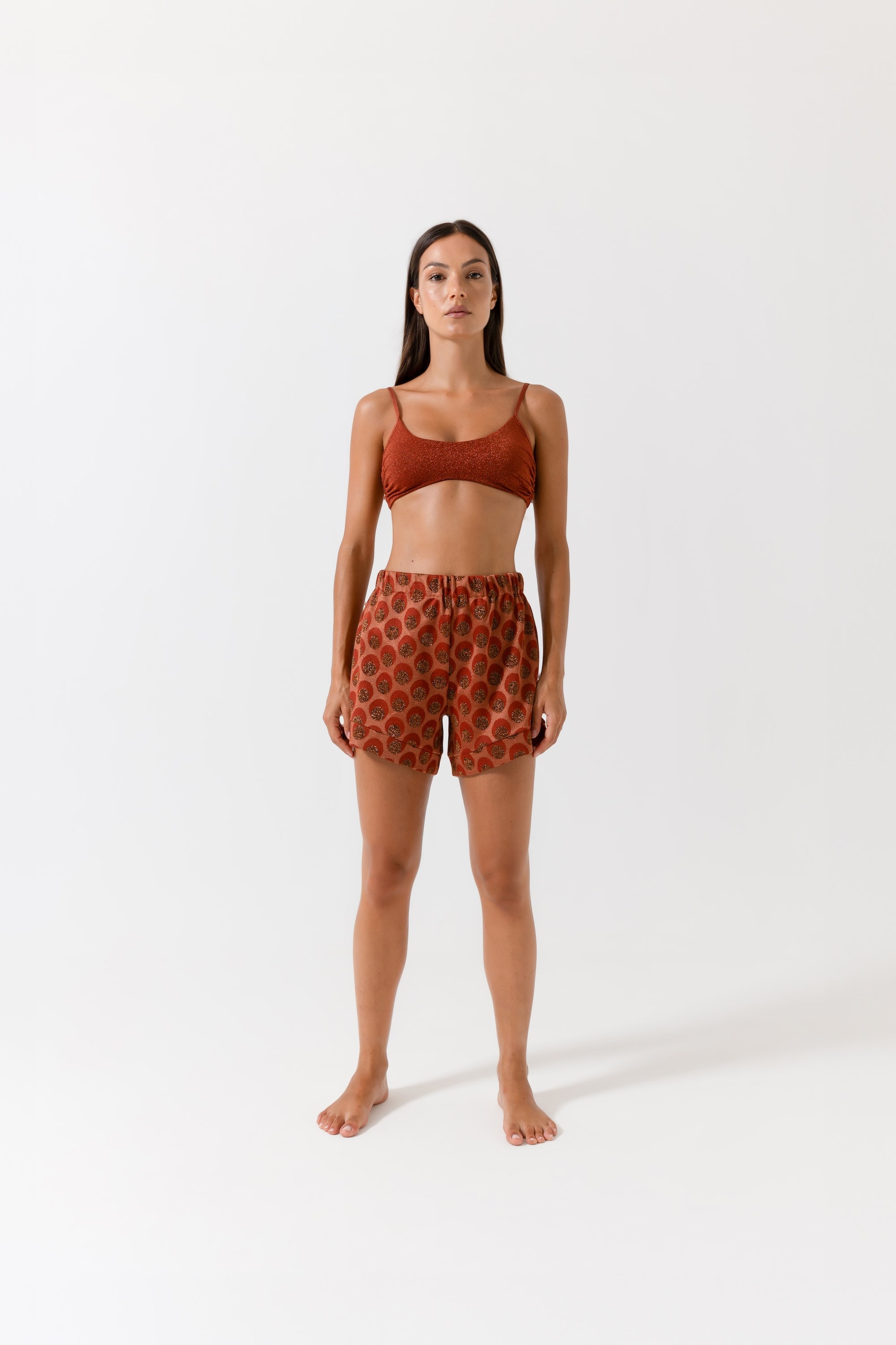 Pantaloncino jacquard