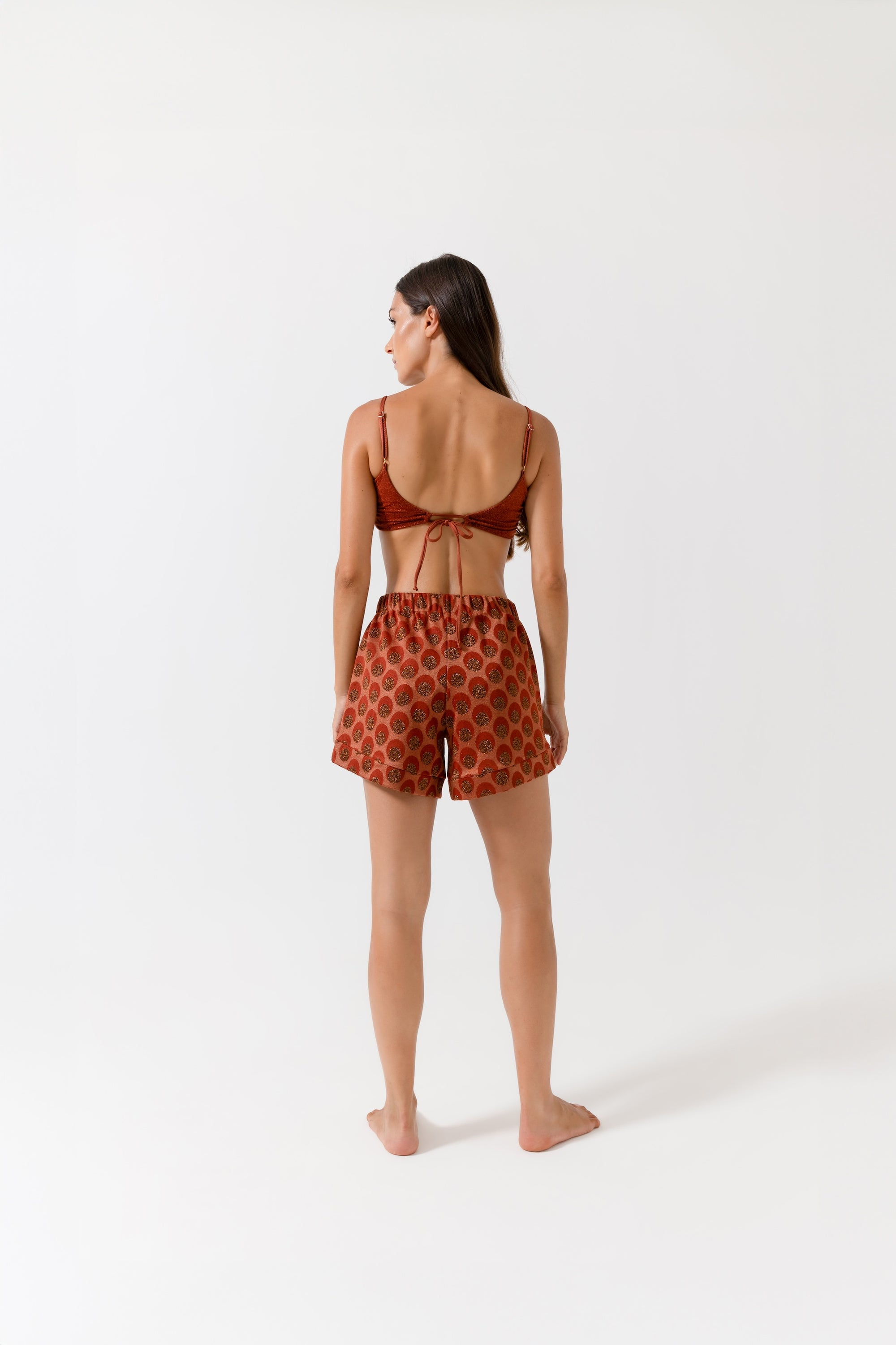 Pantaloncino jacquard