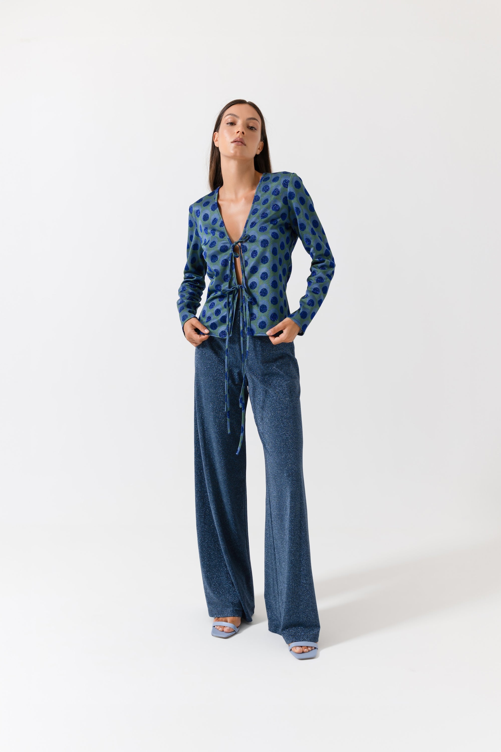 Camicia fiocchi jacquard
