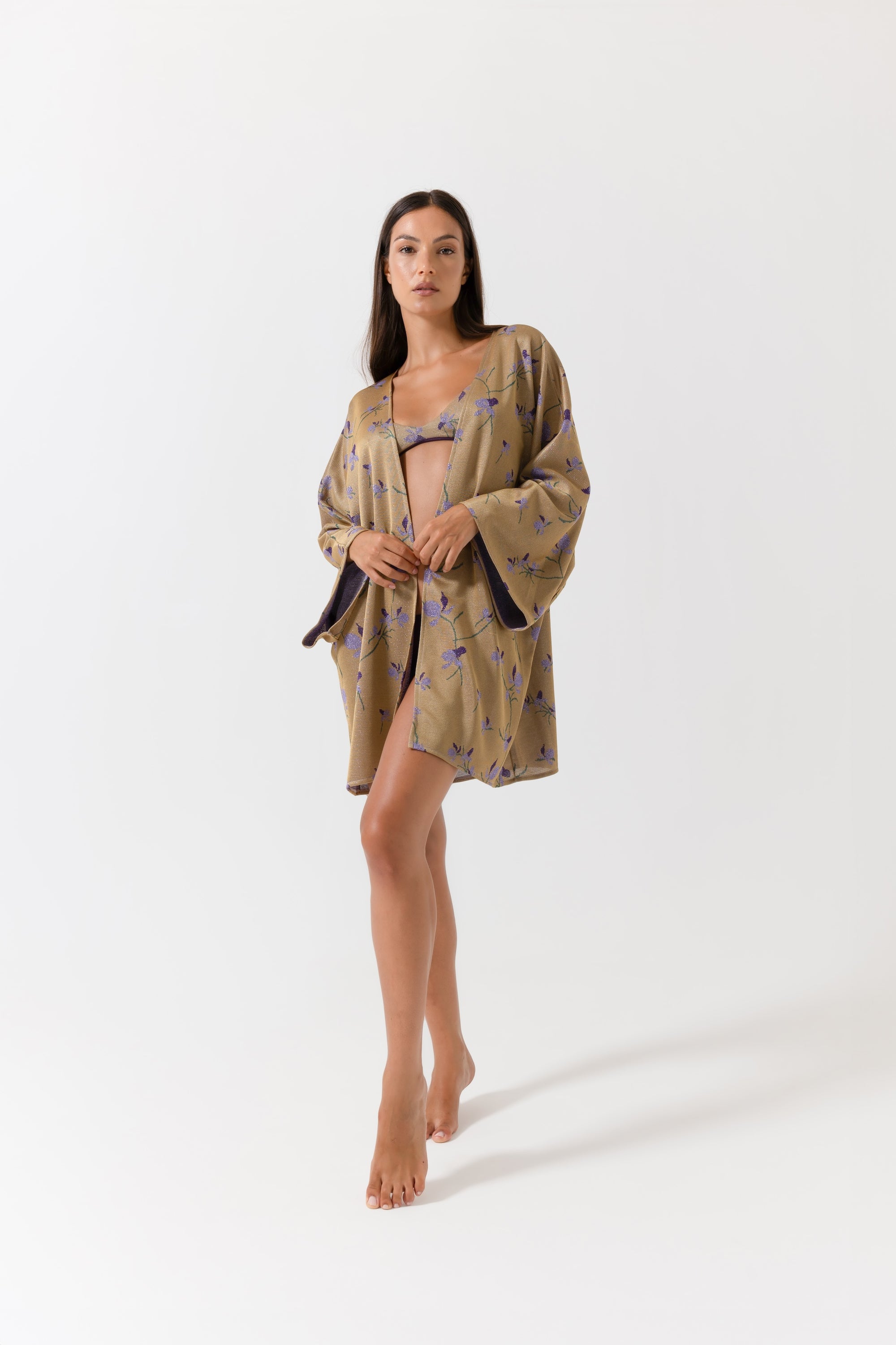 Kimono jacquard