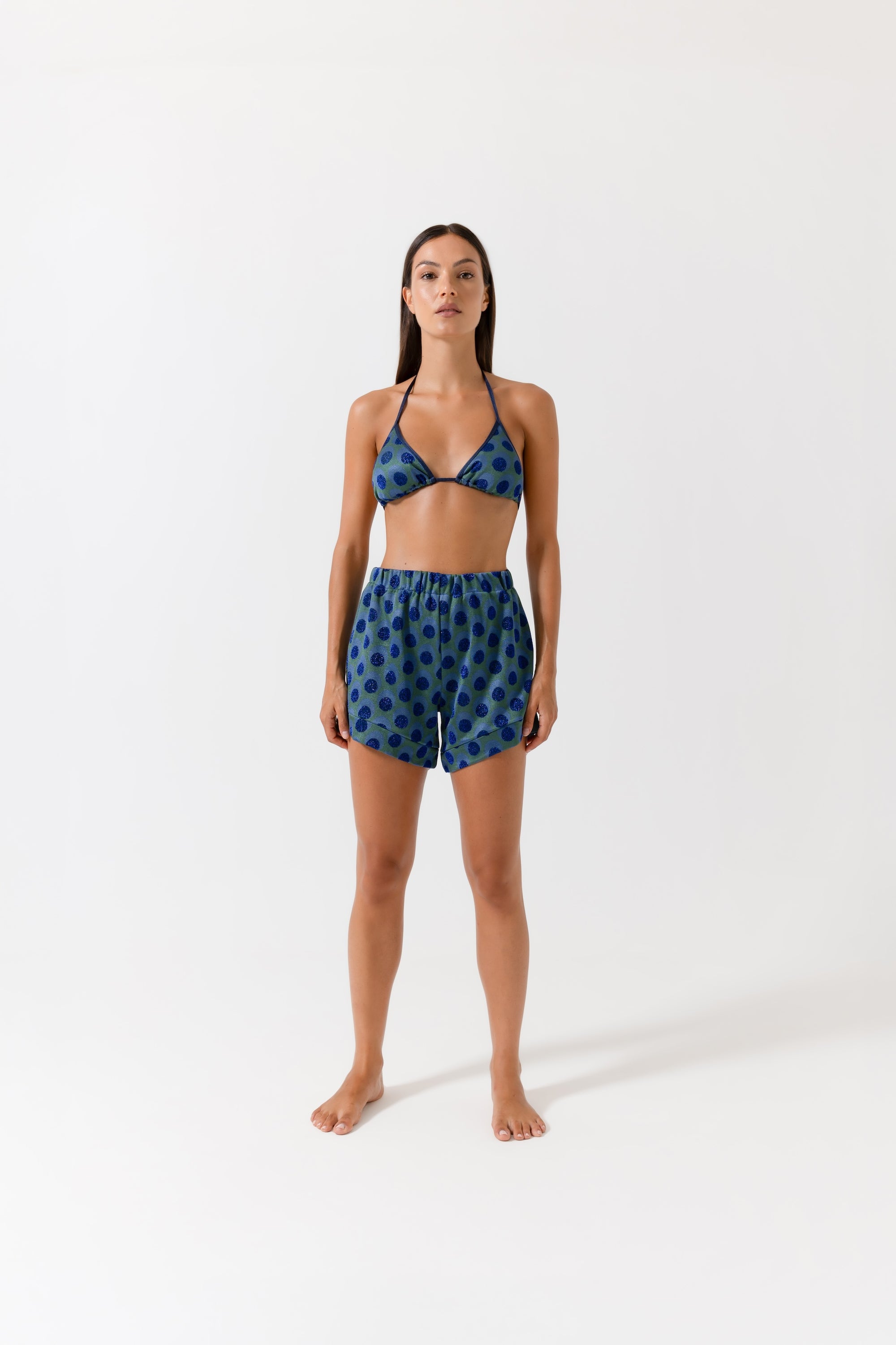 Pantaloncino jacquard