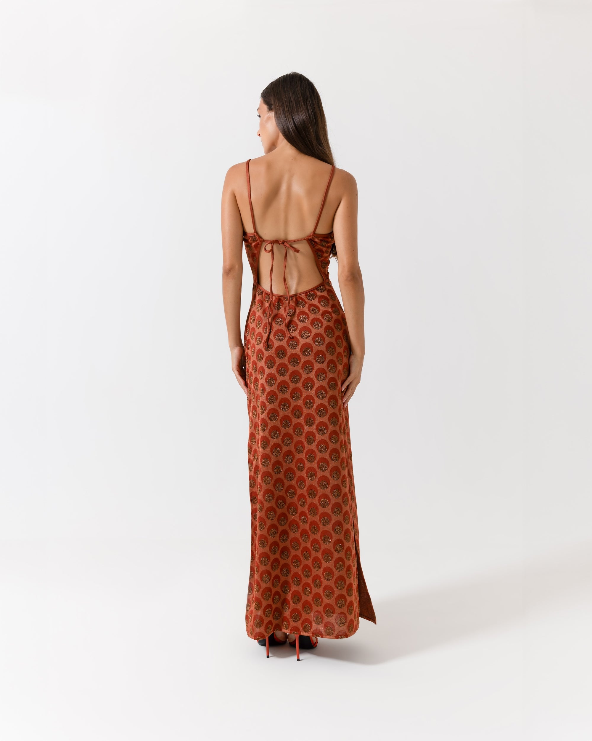 Abito oblò jacquard