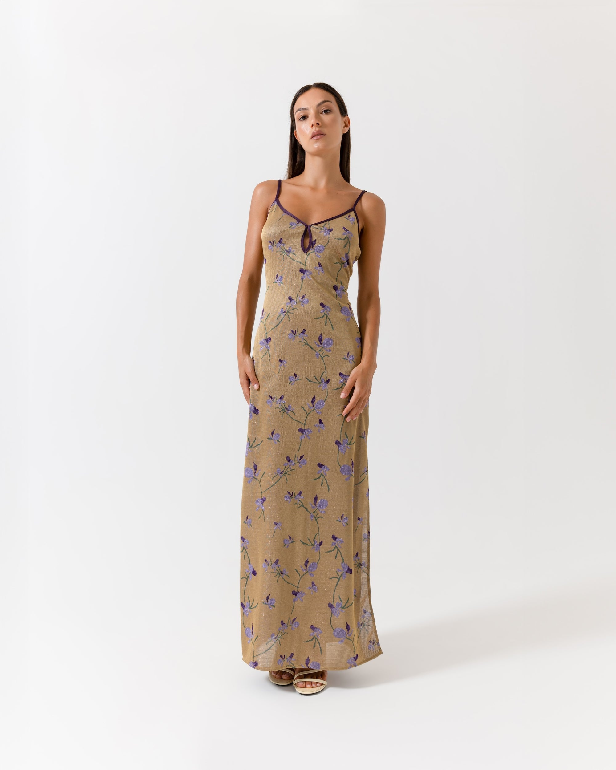 Abito oblò jacquard