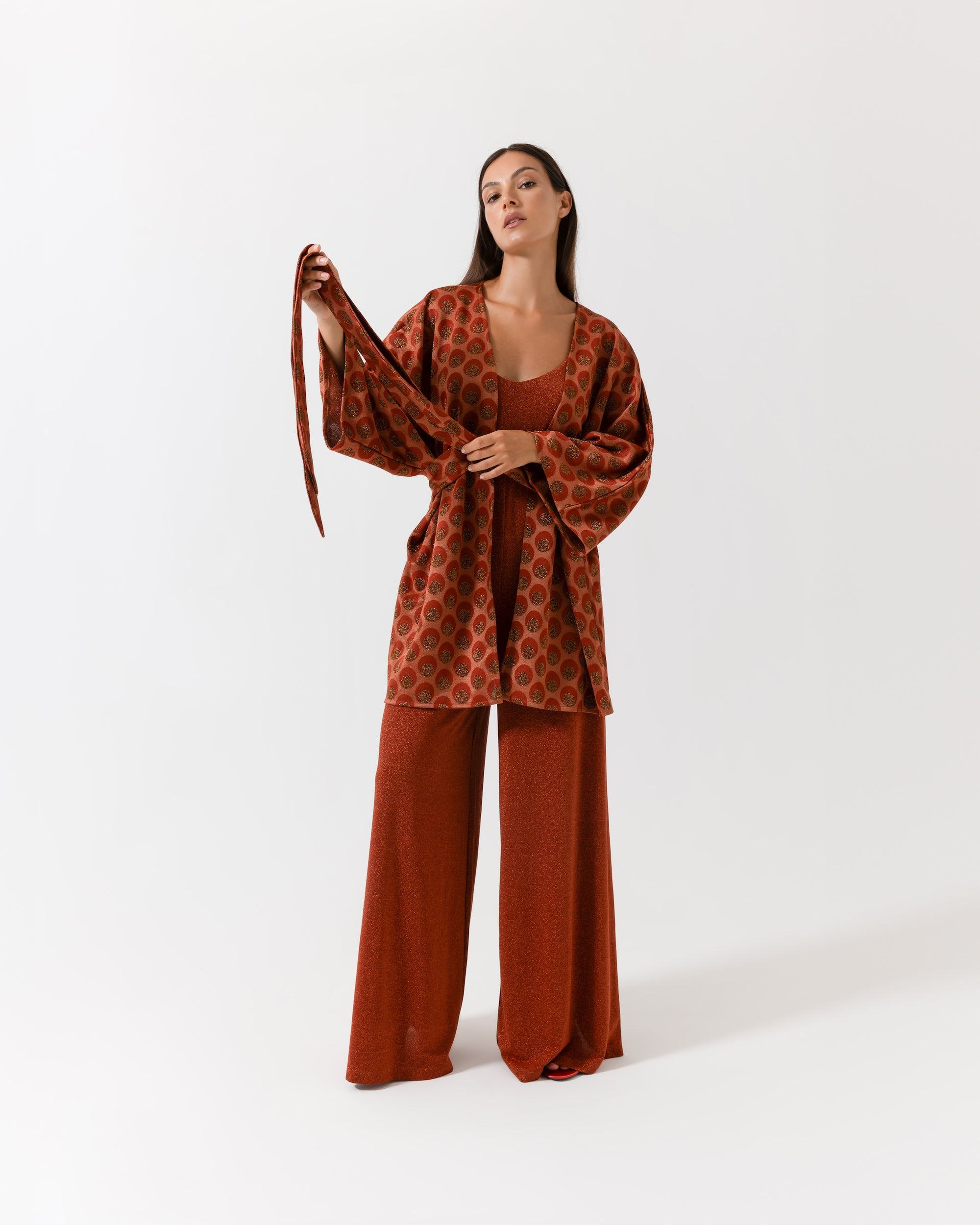 Kimono jacquard
