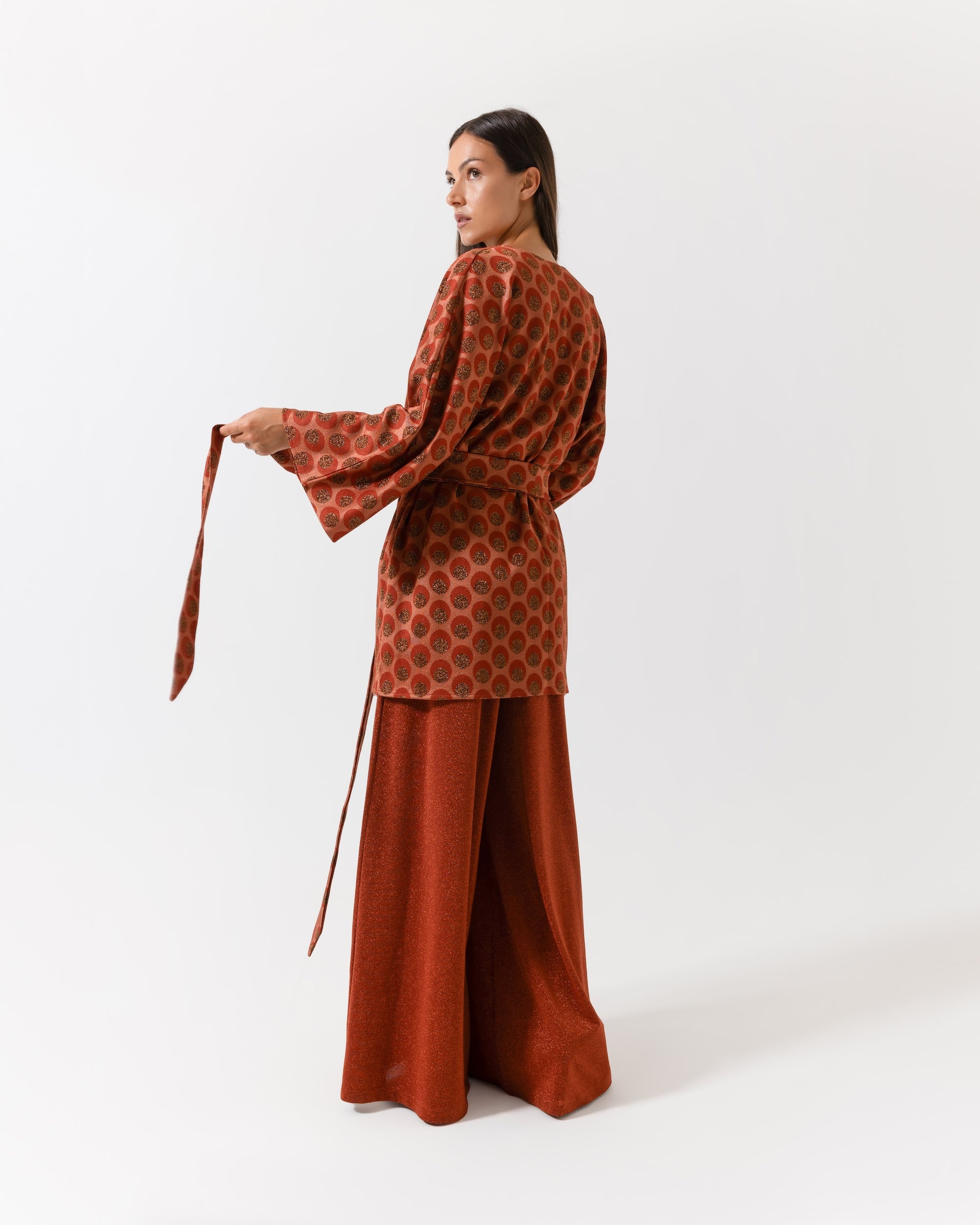 Kimono jacquard
