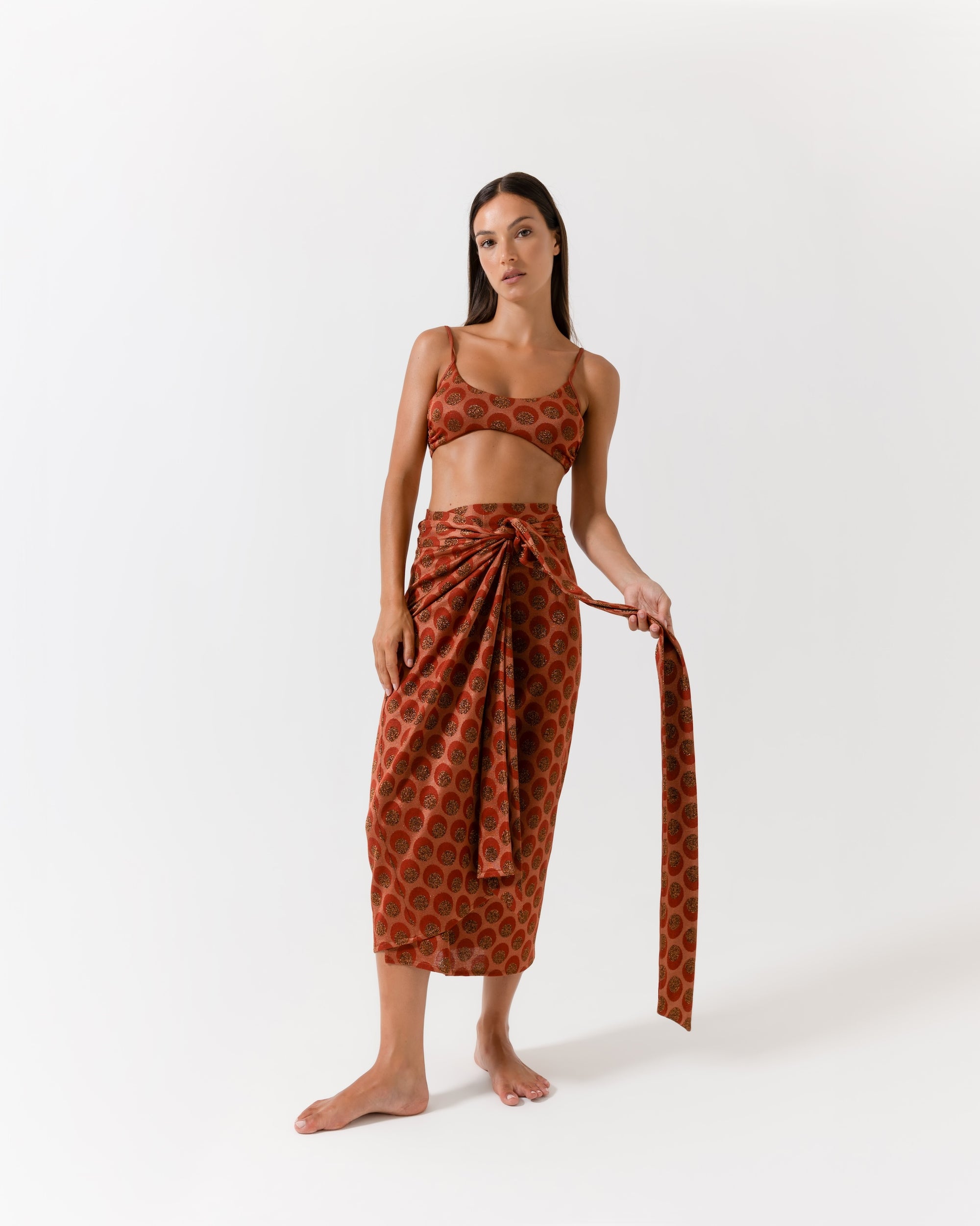 Gonna jacquard