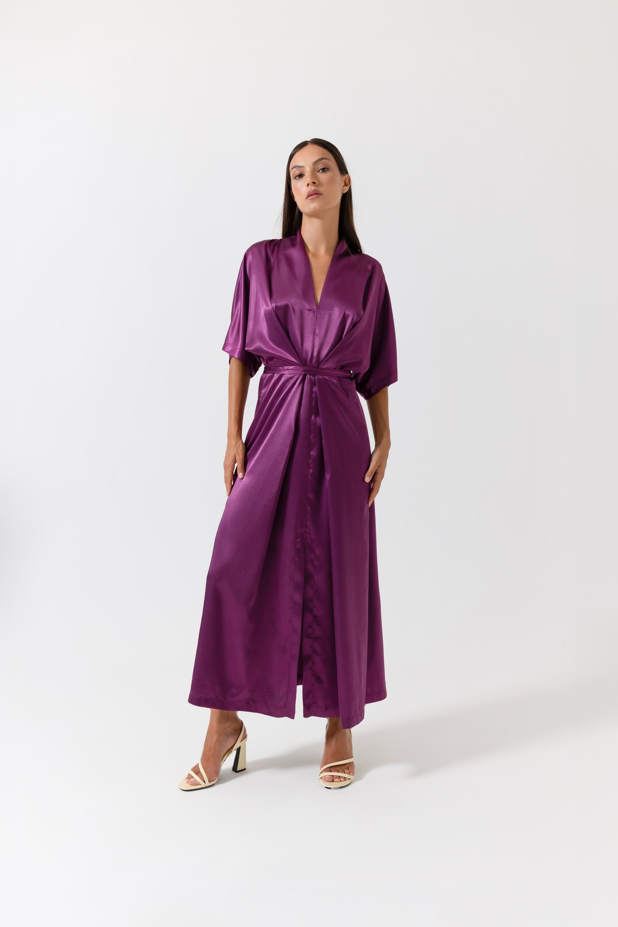 Abito kimono raso